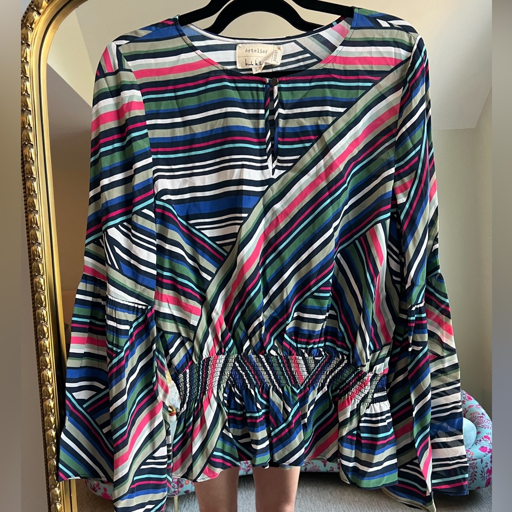 Nicole Miller Striped Top